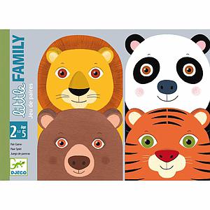 Jeux de cartes des tout-petits Little Family Djeco