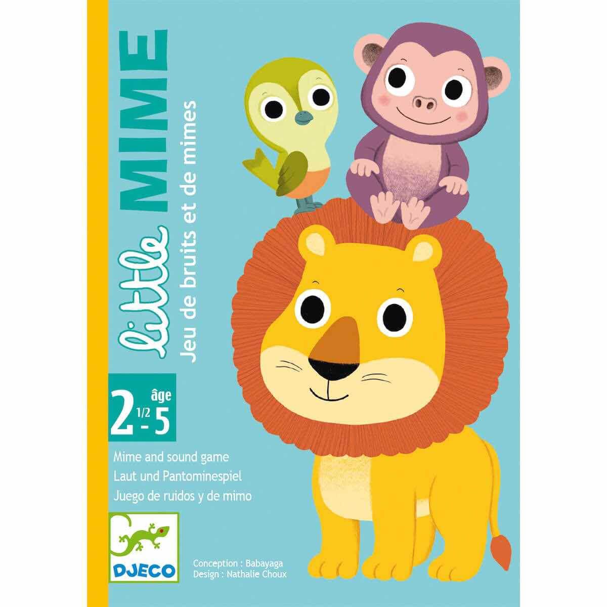 Jeux de cartes des tout-petits Little Mime Djeco