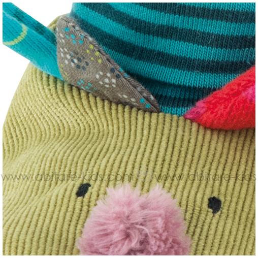 JOLIS PAS BEAUX by Moulin Roty Chaussons loup HCMO