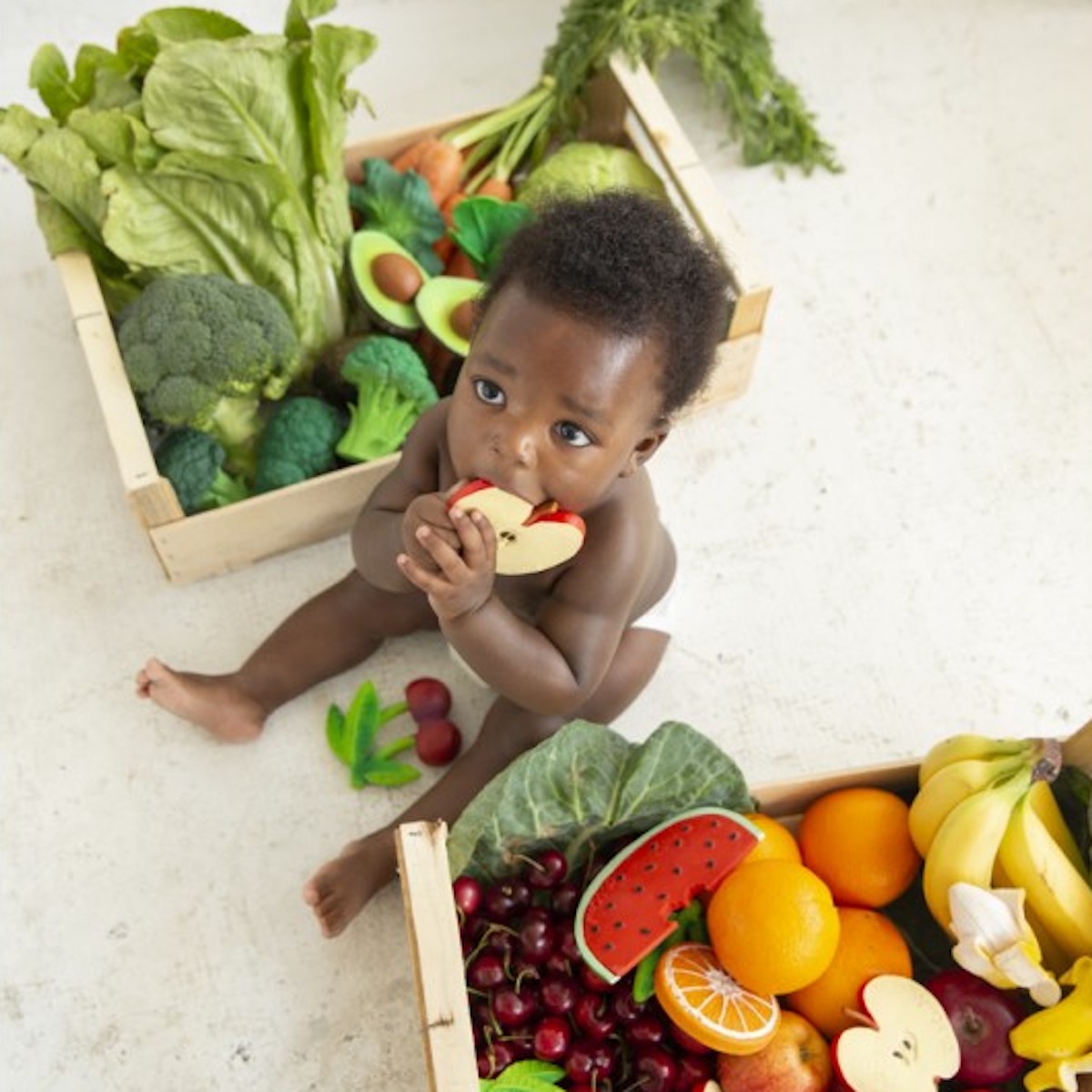 Jouet à mordiller PEPITA THE APPLE Oli&Carol