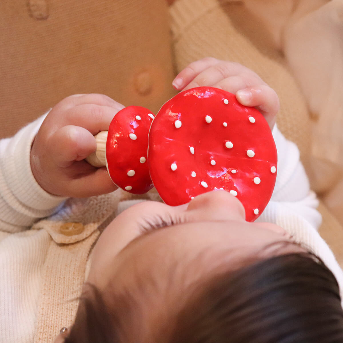 Jouet à mordiller SPOT TH MUSHROOM Oli&Carol