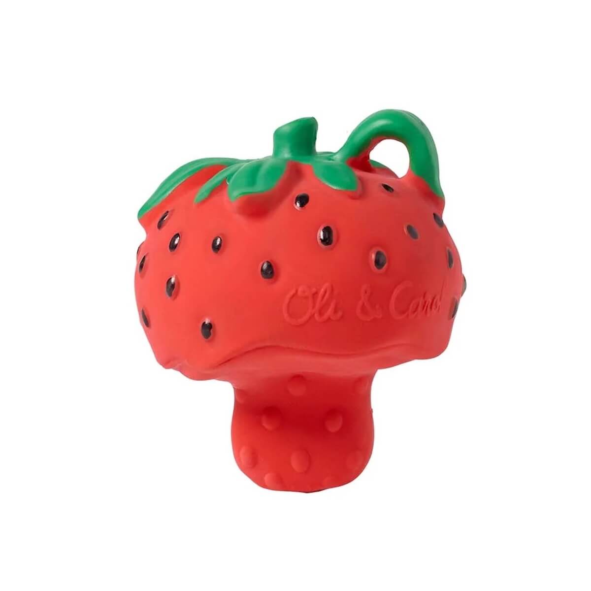 Jouet à mordiller SWEETIE THE STRAWBERRY Oli and Carol