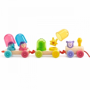 Jouet à pousser Rainbow Train PREMIER ÂGE Djeco