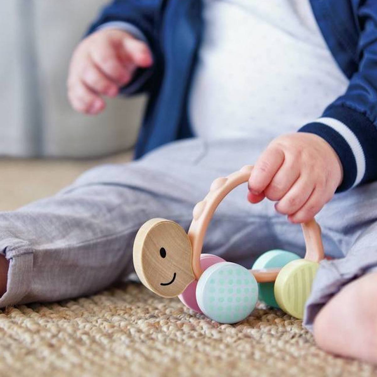 Jouet à pousser TURBO TURTLE Hape