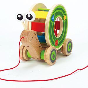 Jouet à tirer SNAIL Hape