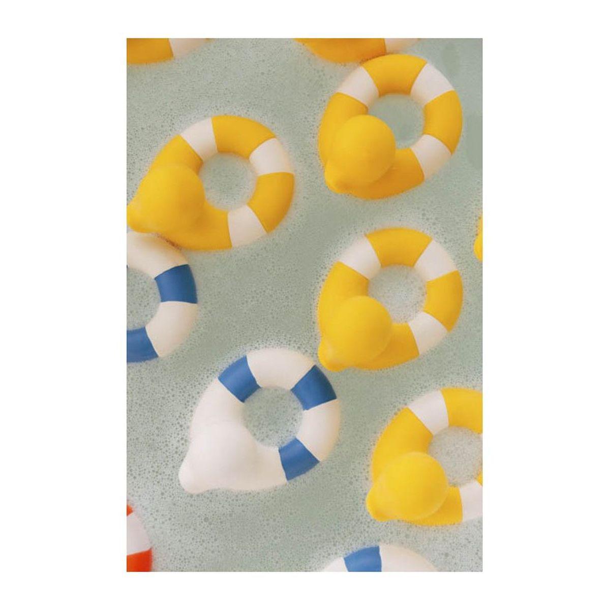 Jouet de bain FLO THE FLOATIE Oli and Carol yellow