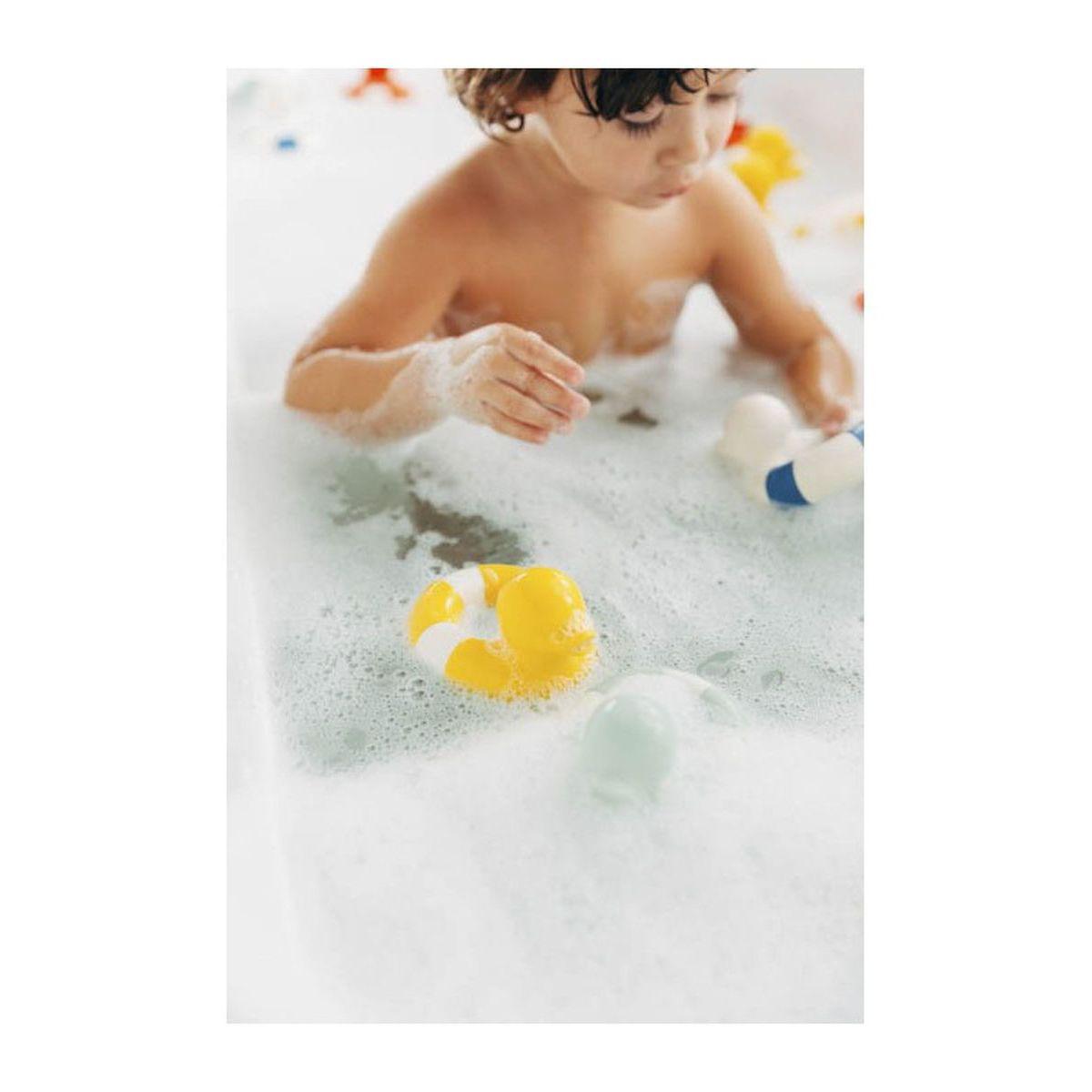 Jouet de bain FLO THE FLOATIE Oli and Carol yellow