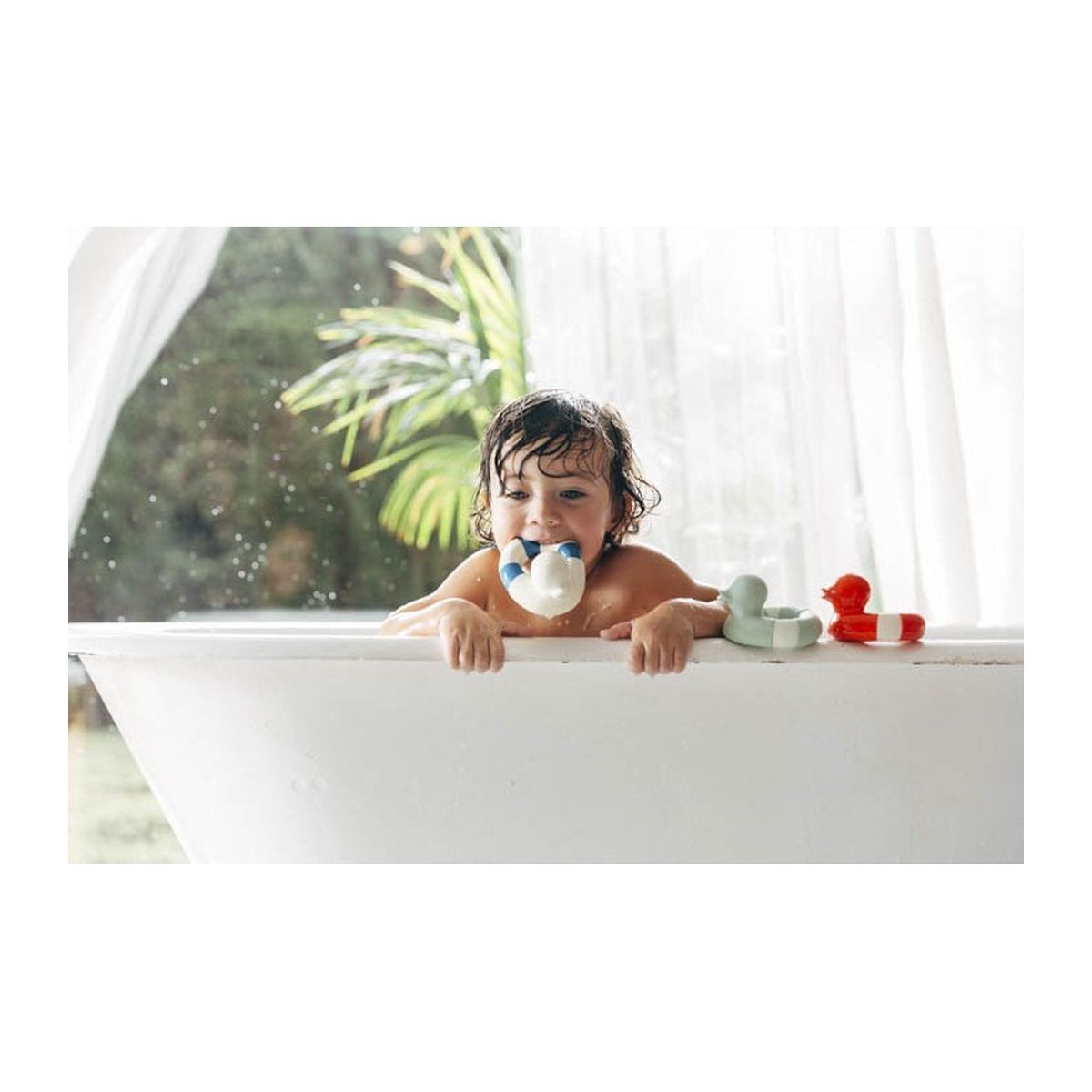 Jouet de bain FLO THE FLOATIE Oli&Carol navy