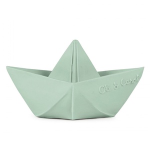 Jouet de bain ORIGAMI BOAT Oli and Carol Mint