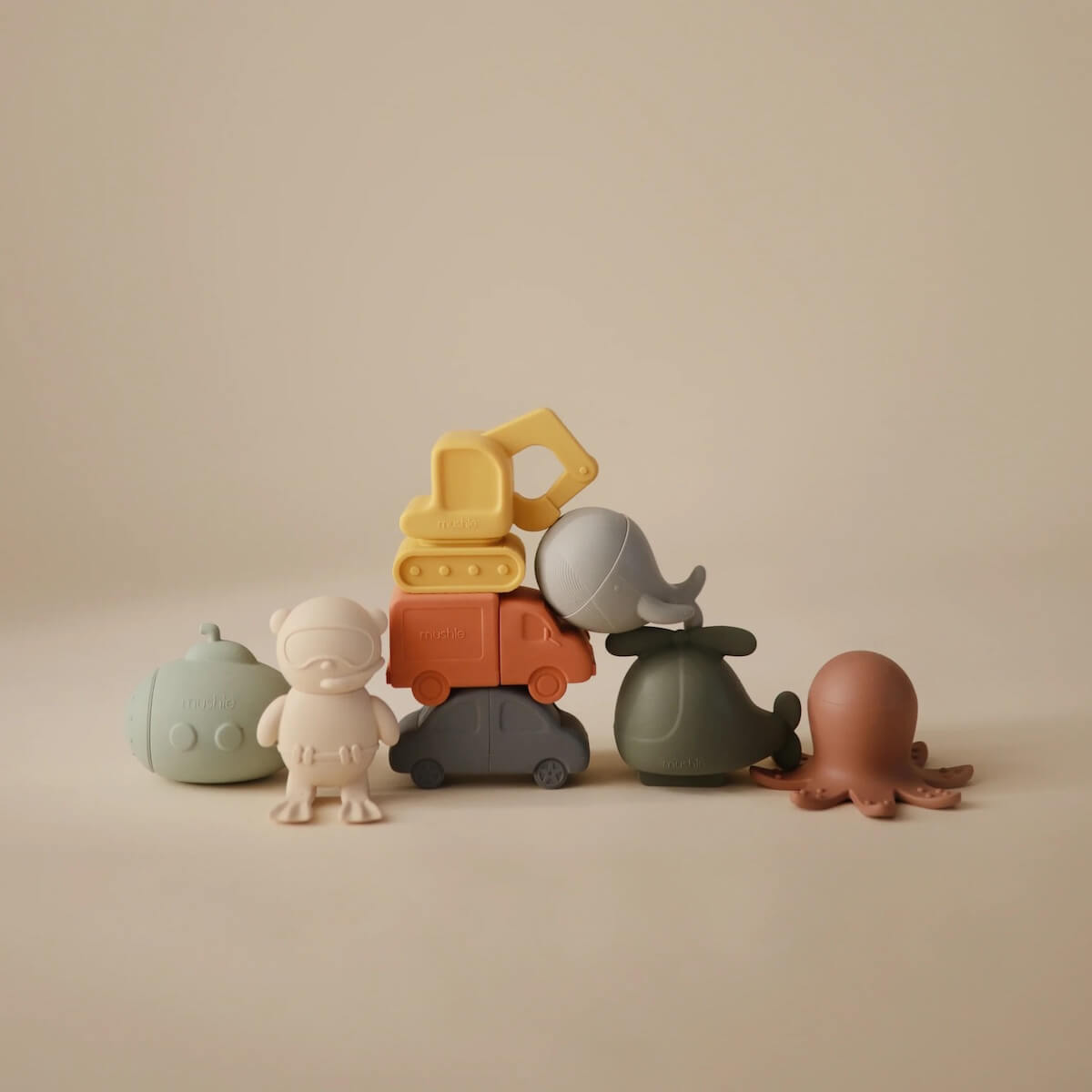 Jouet de bain set SEALIFE Mushie