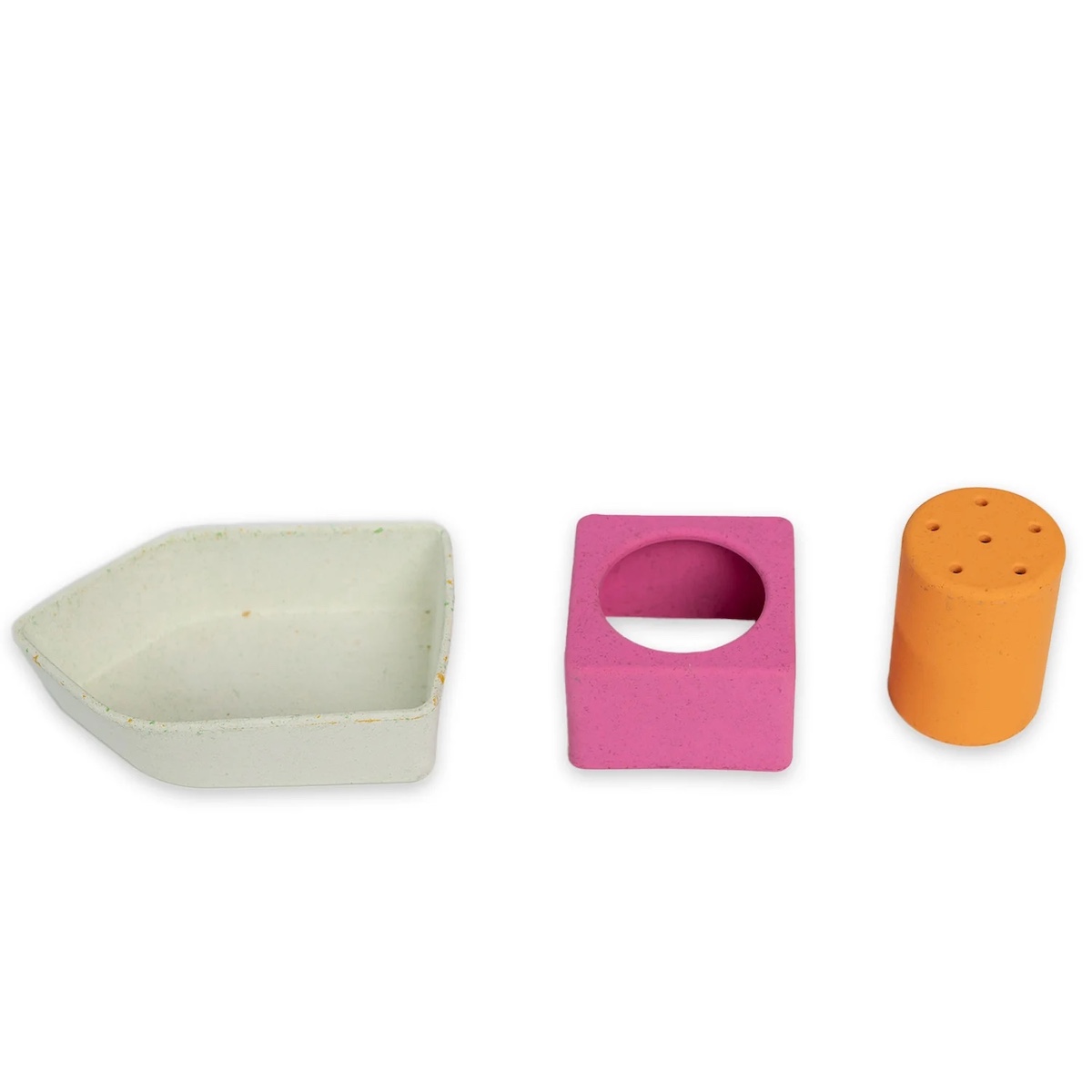 Jouet de bain UPCYCLED BOAT Oli&Carol orange