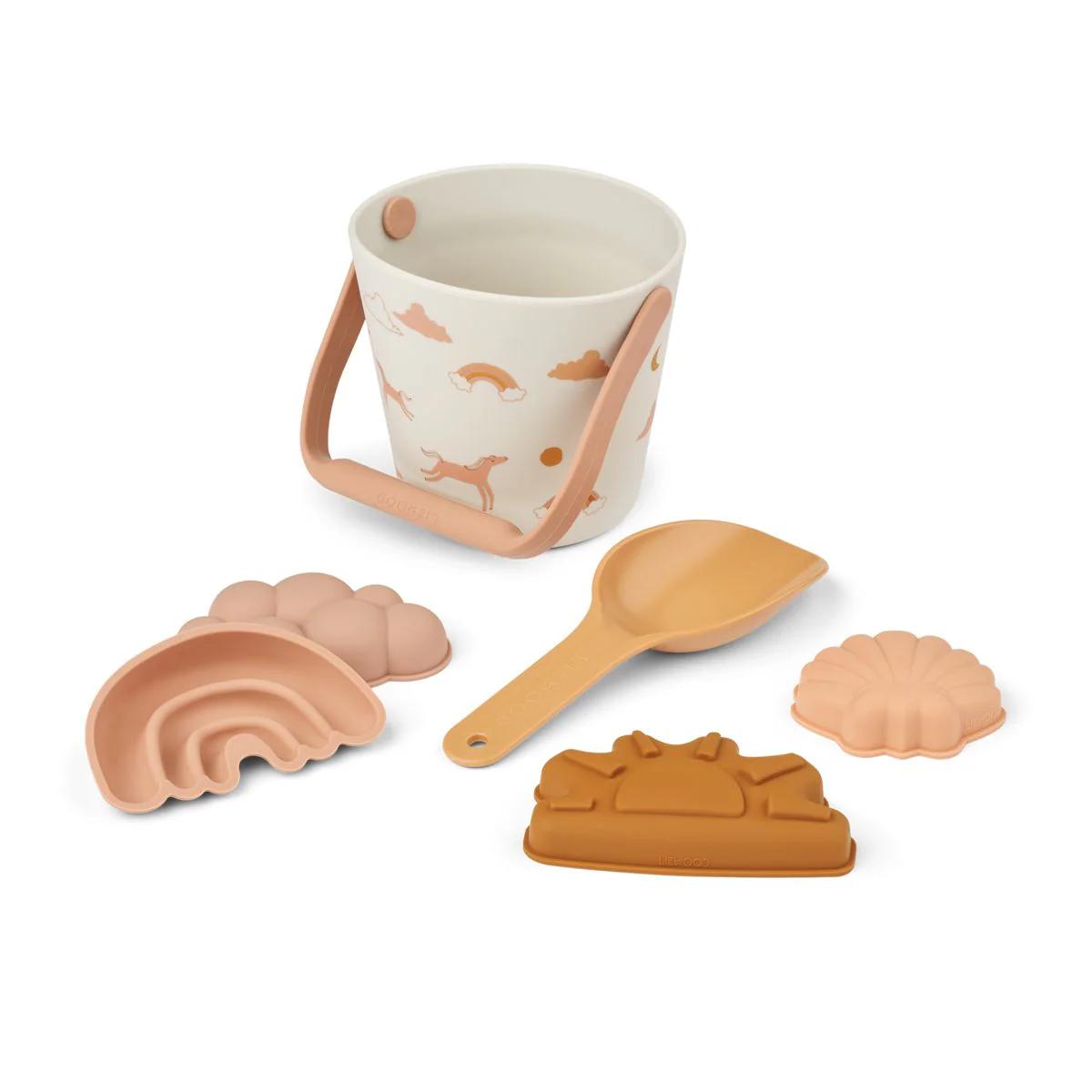 Jouet de sable set GILMA Liewood Dream ecru