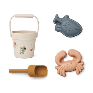 Jouet de sable set MINI Liewood Sea Creature Beach
