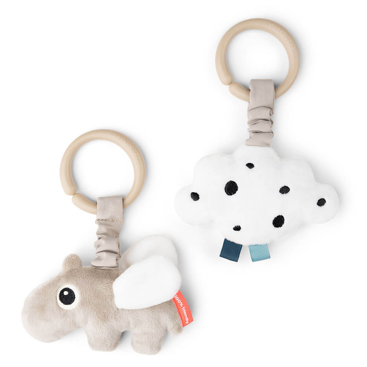 Jouets à suspendre 2pack HAPPY CLOUDS Done by Deer Arena