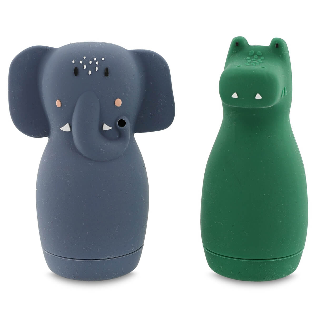 Jouets de bain Squeezy Animals MRS. ELEPHANT & MR. CROCODILE Trixie