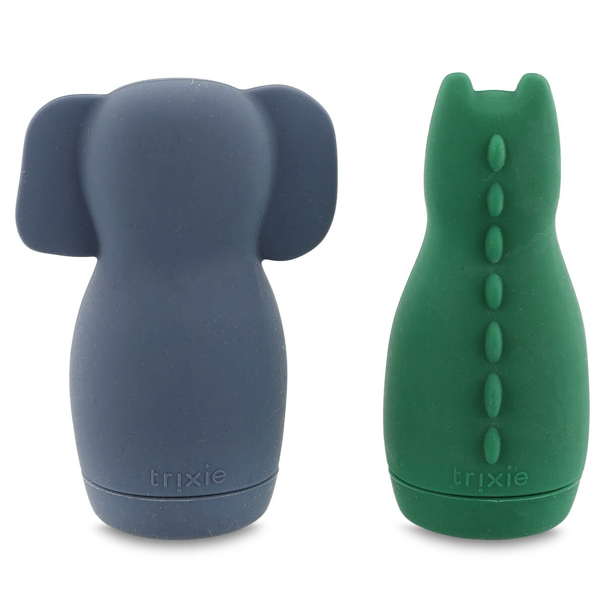 Jouets de bain Squeezy Animals MRS. ELEPHANT & MR. CROCODILE Trixie