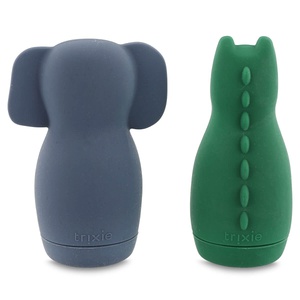 Jouets de bain Squeezy Animals MRS. ELEPHANT & MR. CROCODILE Trixie