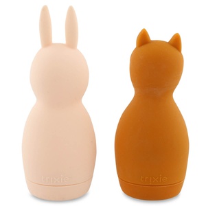 Jouets de bain Squeezy Animals MRS. RABBIT & MR. FOX