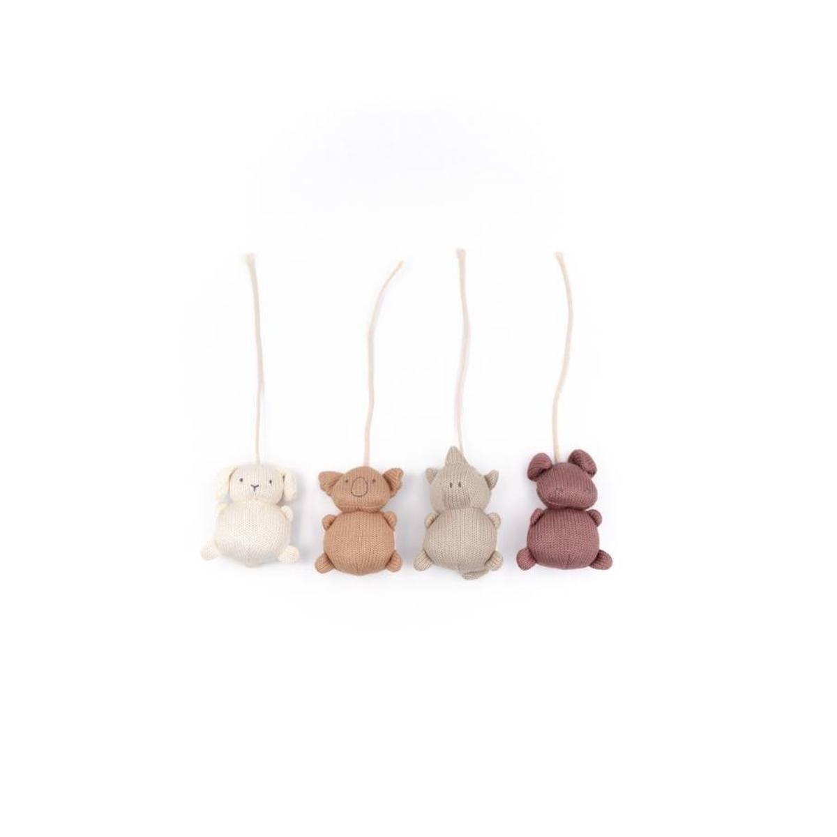 Jouets musical pour mobile animal friends Bamboom sabbia