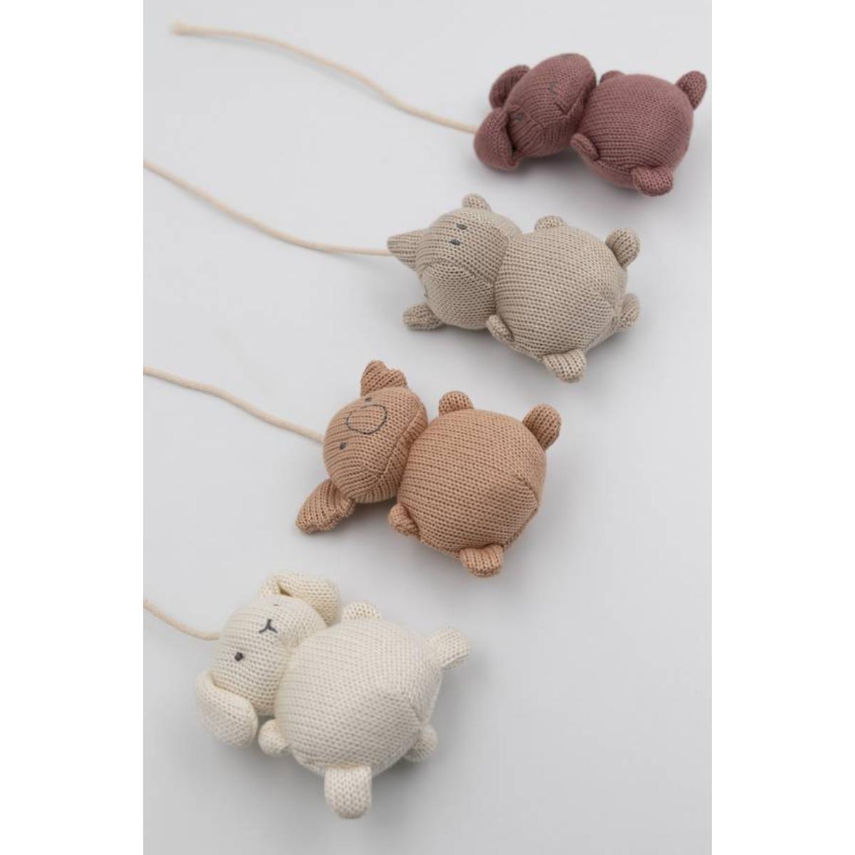 Jouets musical pour mobile animal friends Bamboom sabbia