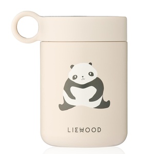 Kiani Printed Food Jar Liewood Panda Sandy