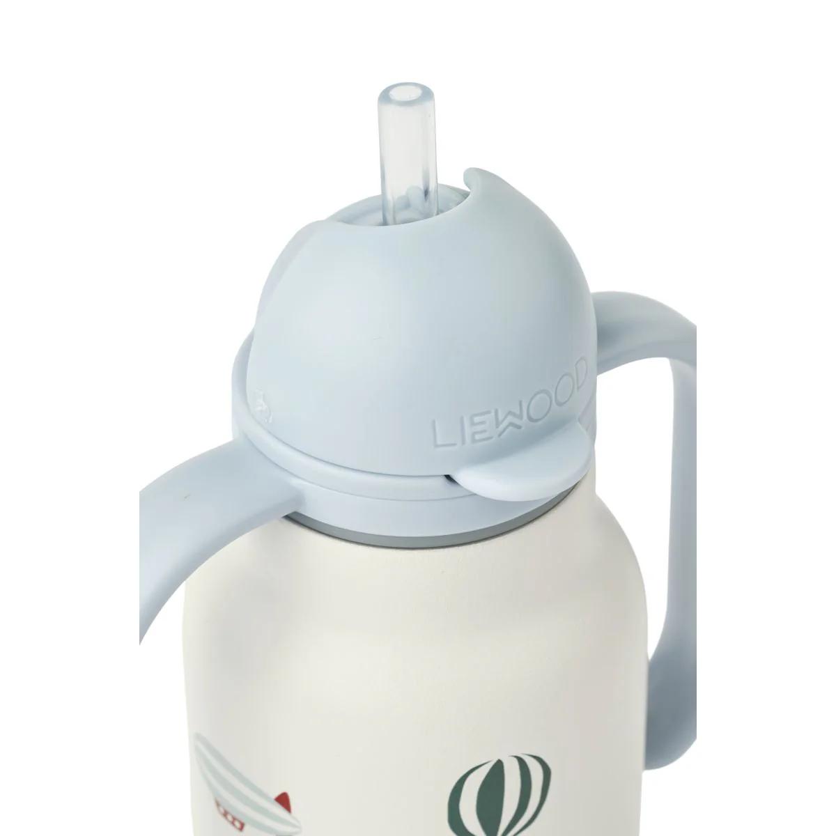 Kimmie Water Bottle 250 ml Liewood Aviator / Ecru