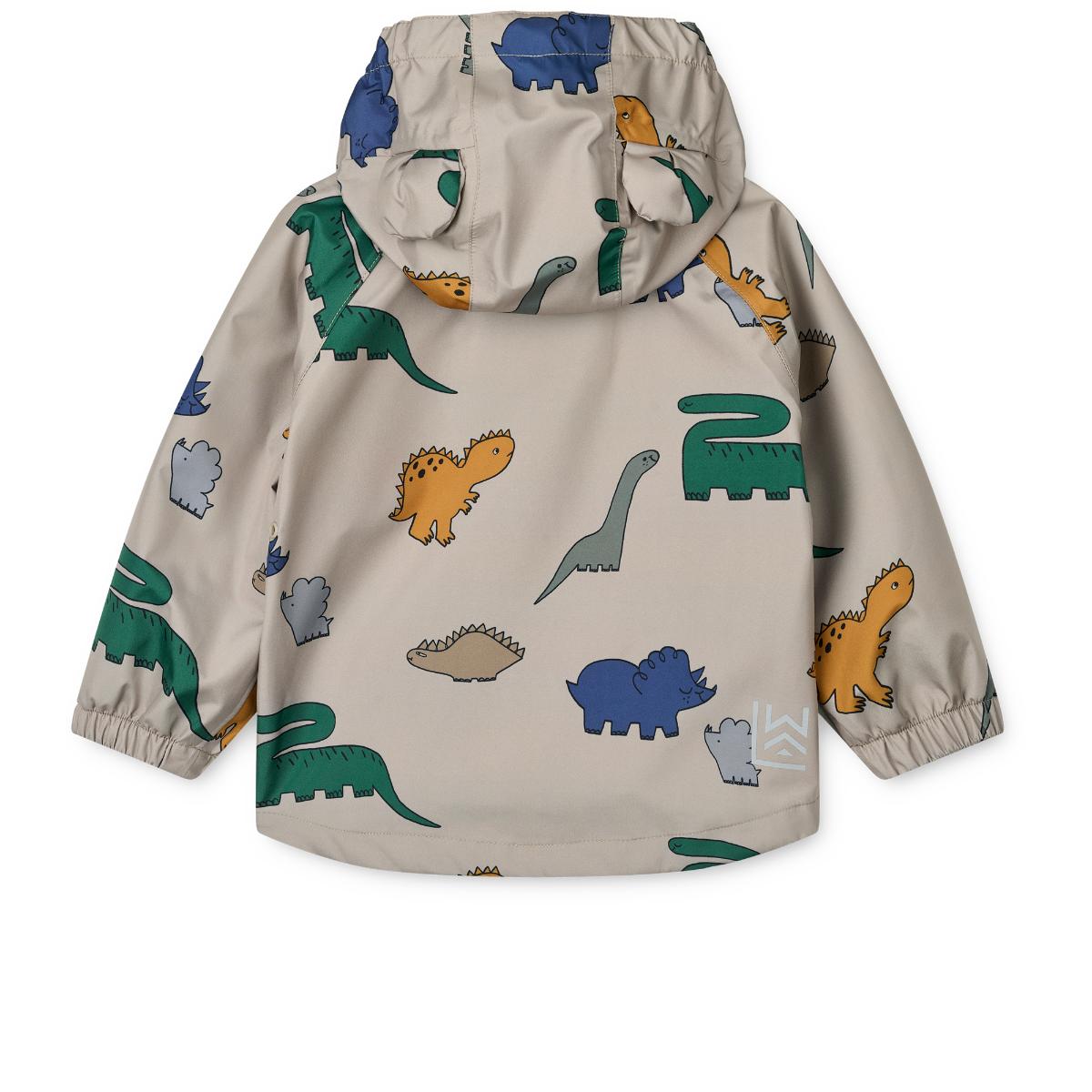 Kit de vêtements de pluie MANU 86 Liewood Dinosaurs mist