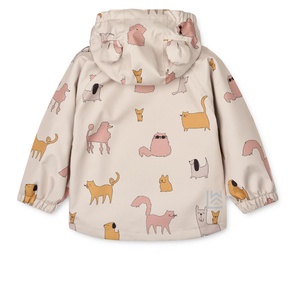Kit de vêtements de pluie MANU 98 Liewood Cats and Dogs sandy