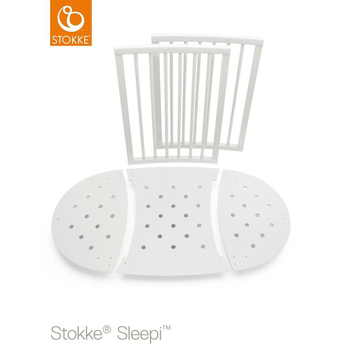 Kit extension lit bébé SLEEPI Stokke blanc 