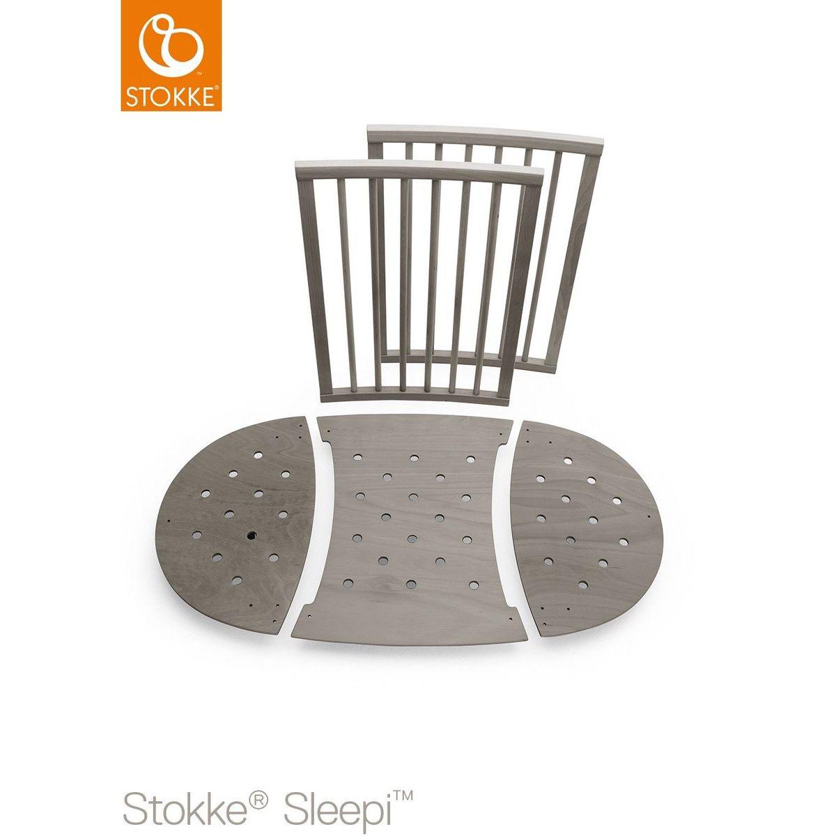 Kit extension lit bébé SLEEPI Stokke gris brume 