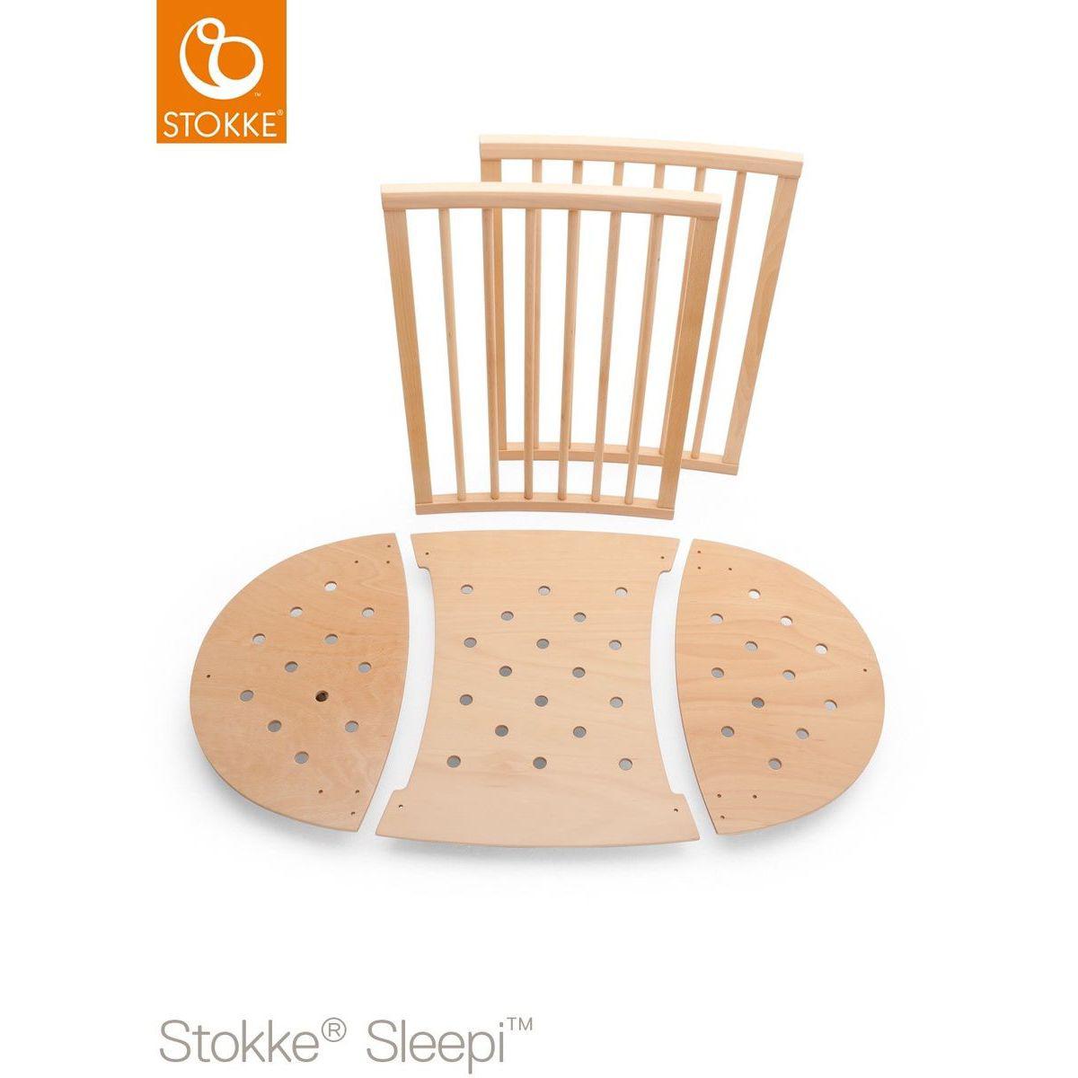 Kit extension lit bébé SLEEPI Stokke naturel 