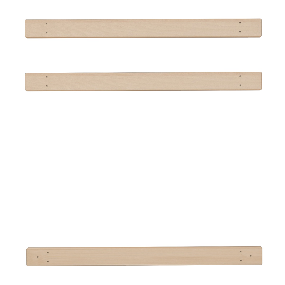 Kit supplémentaire pour fixer les barres murales au lit DELUXE De Breuyn huilé naturel
