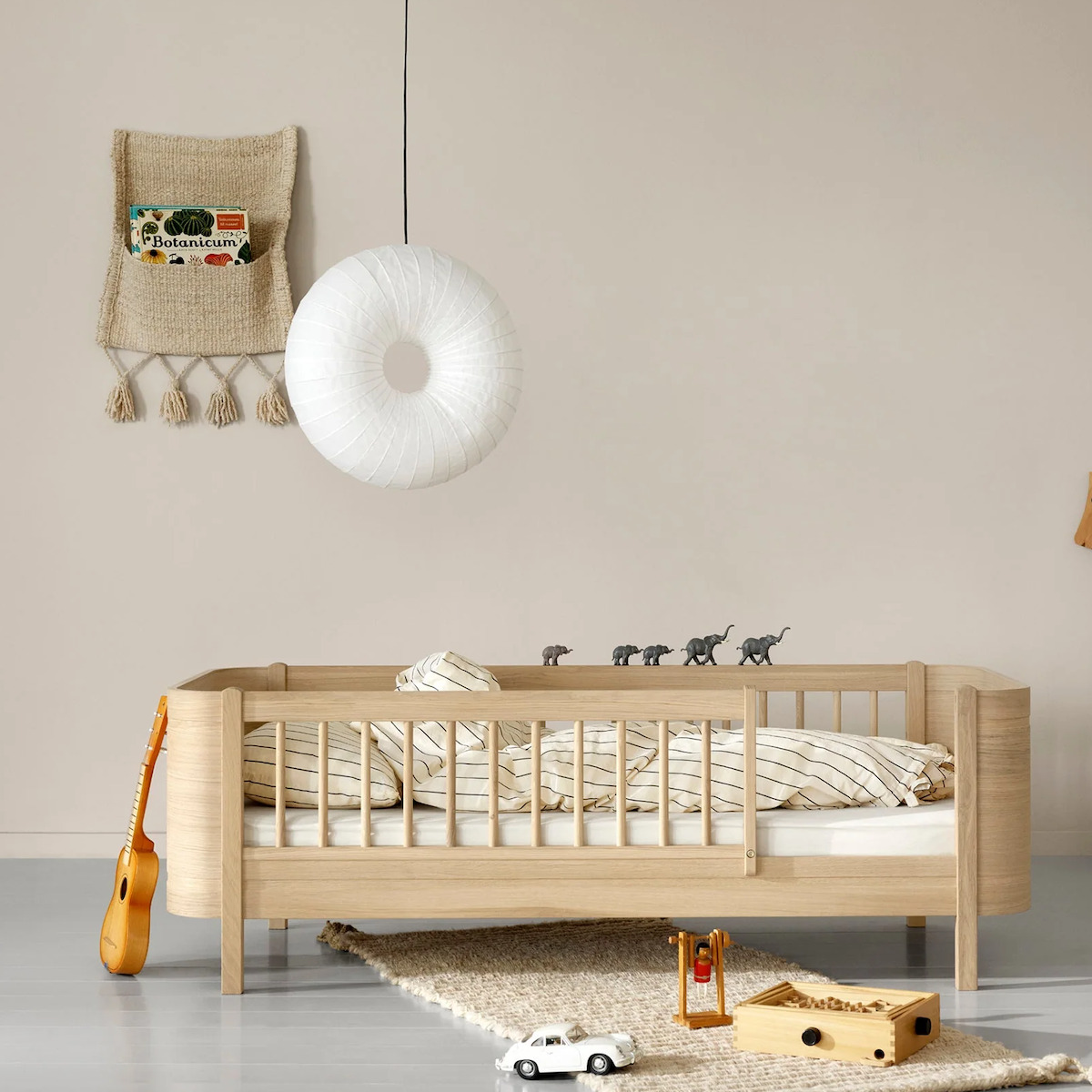 Kit transformation lit junior Mini+ Oliver Furniture chêne