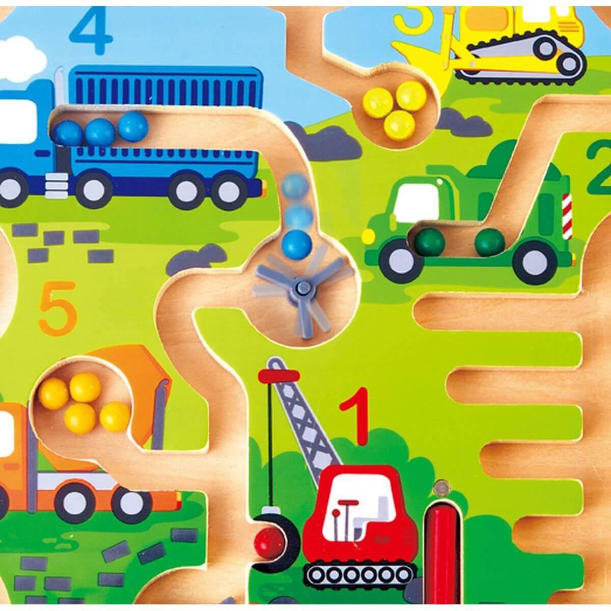 Labyrinthe CONSTRUCTION ET CHIFFRES Hape