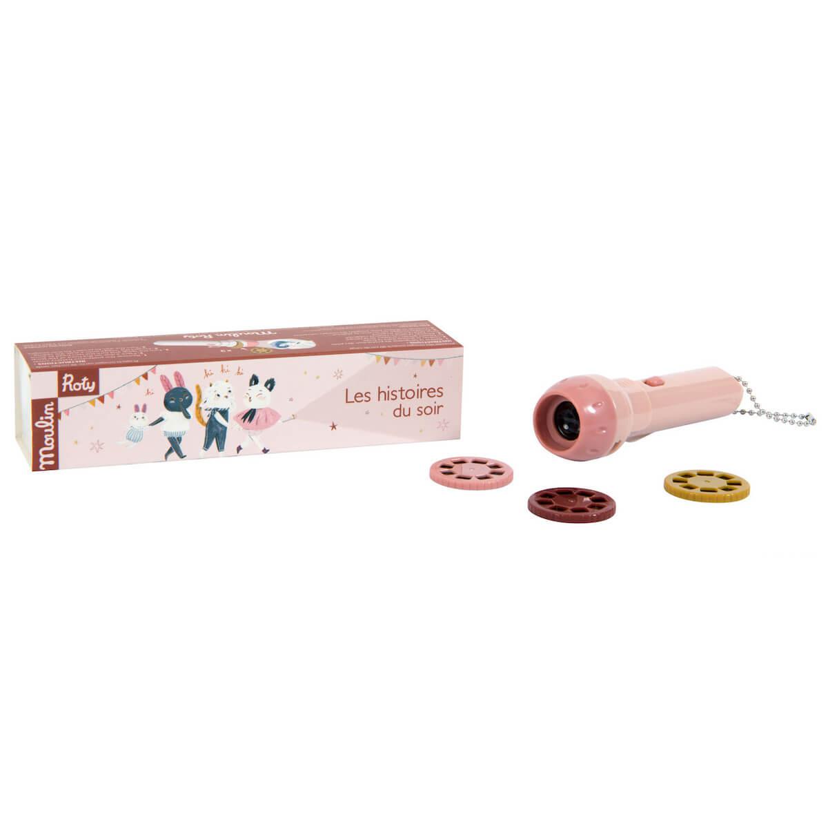 Lampe à histoires APRÈS LA PLUIE Moulin Roty