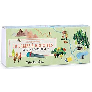 Lampe à histoires explorateur LE JARDIN DU MOULIN Moulin Roty