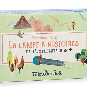 Lampe à histoires explorateur LE JARDIN DU MOULIN Moulin Roty