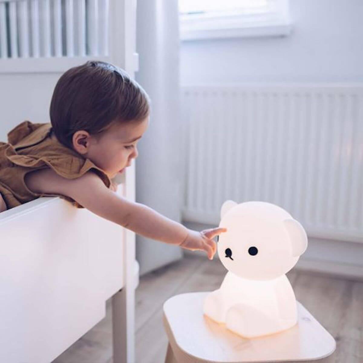 Lampe à poser BORIS FIRST LIGHT Mr. Maria blanc