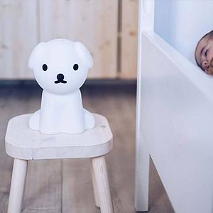 Lampe à poser SNUFFY FIRST LIGHT Mr. Maria blanc