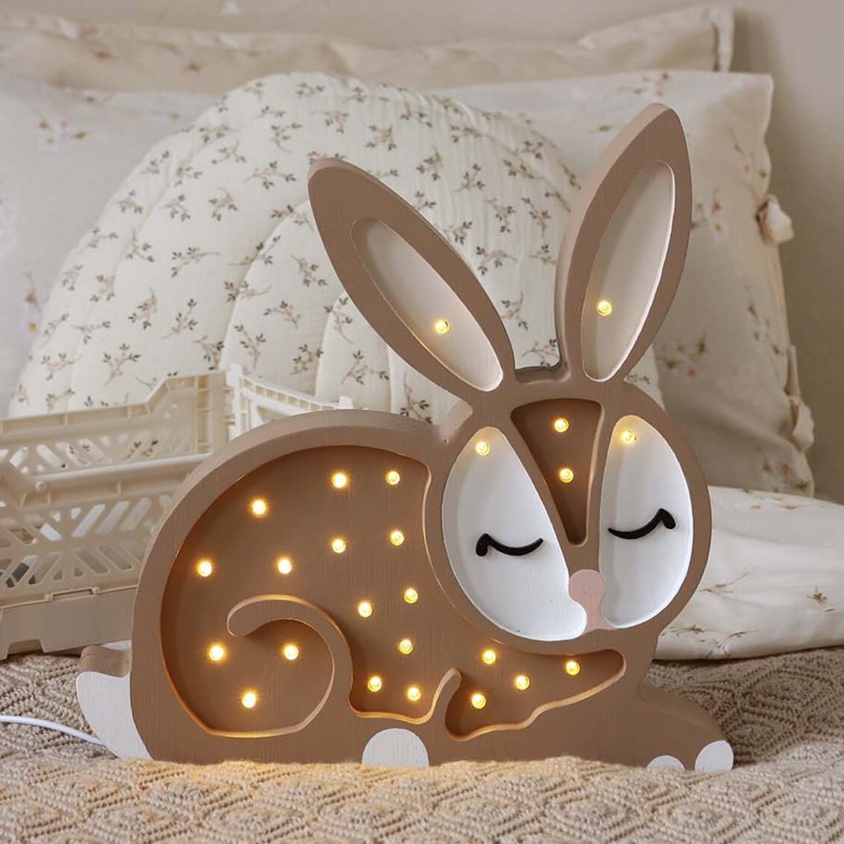 Lampe lumières BUNNY Little Lights chocolate