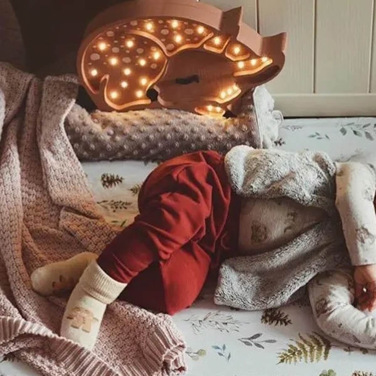 Lampe lumières FAON Little Lights Forest Light Brown