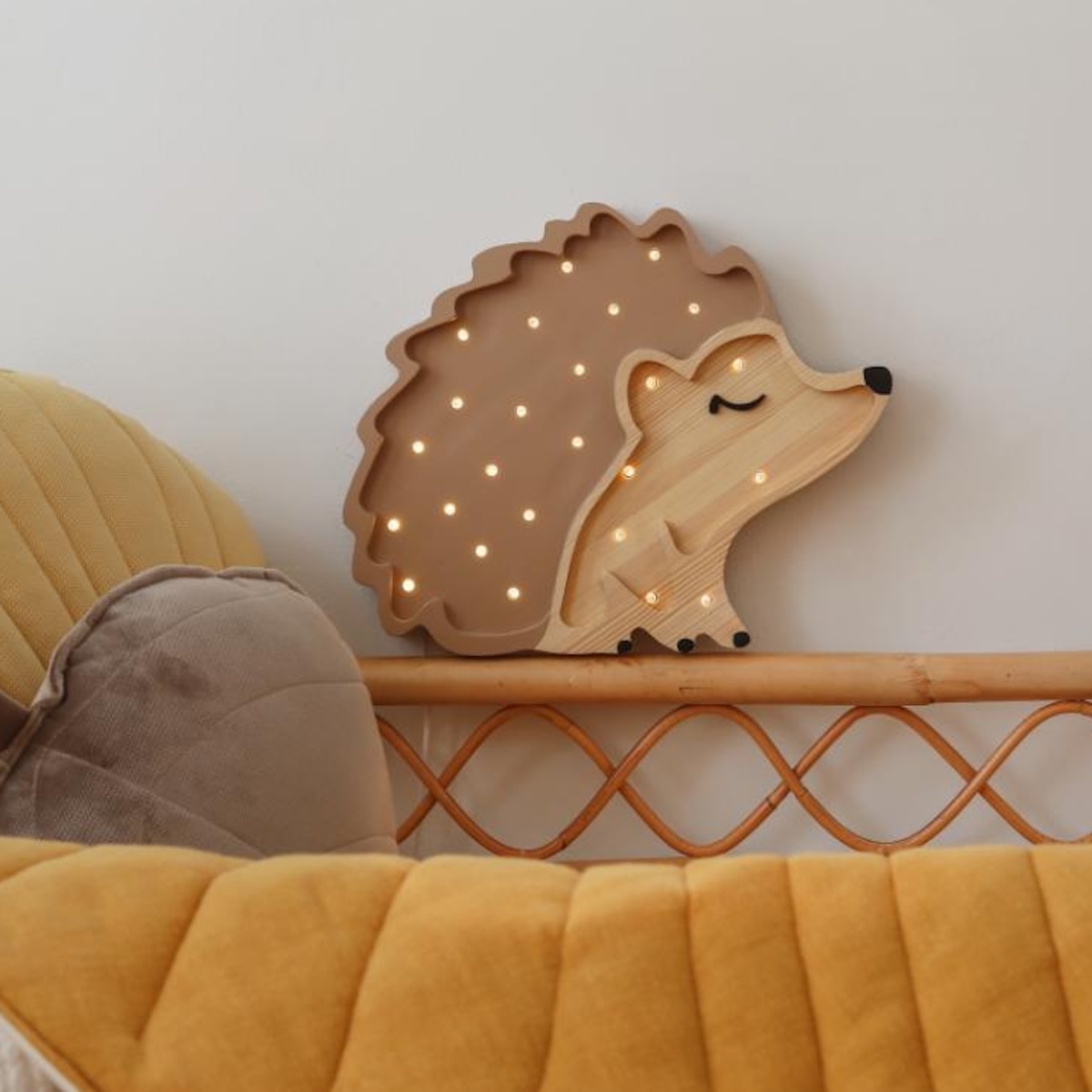 Lampe lumières HEDGEHOG Little Lights autumn brown