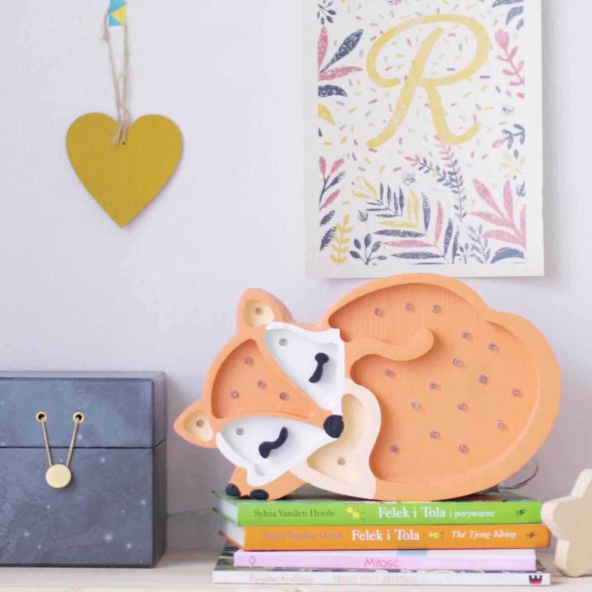 Lampe lumières RENARD Little Lights wild orange