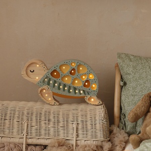 Lampe lumières TURTLE Little Lights Galapagos Sage