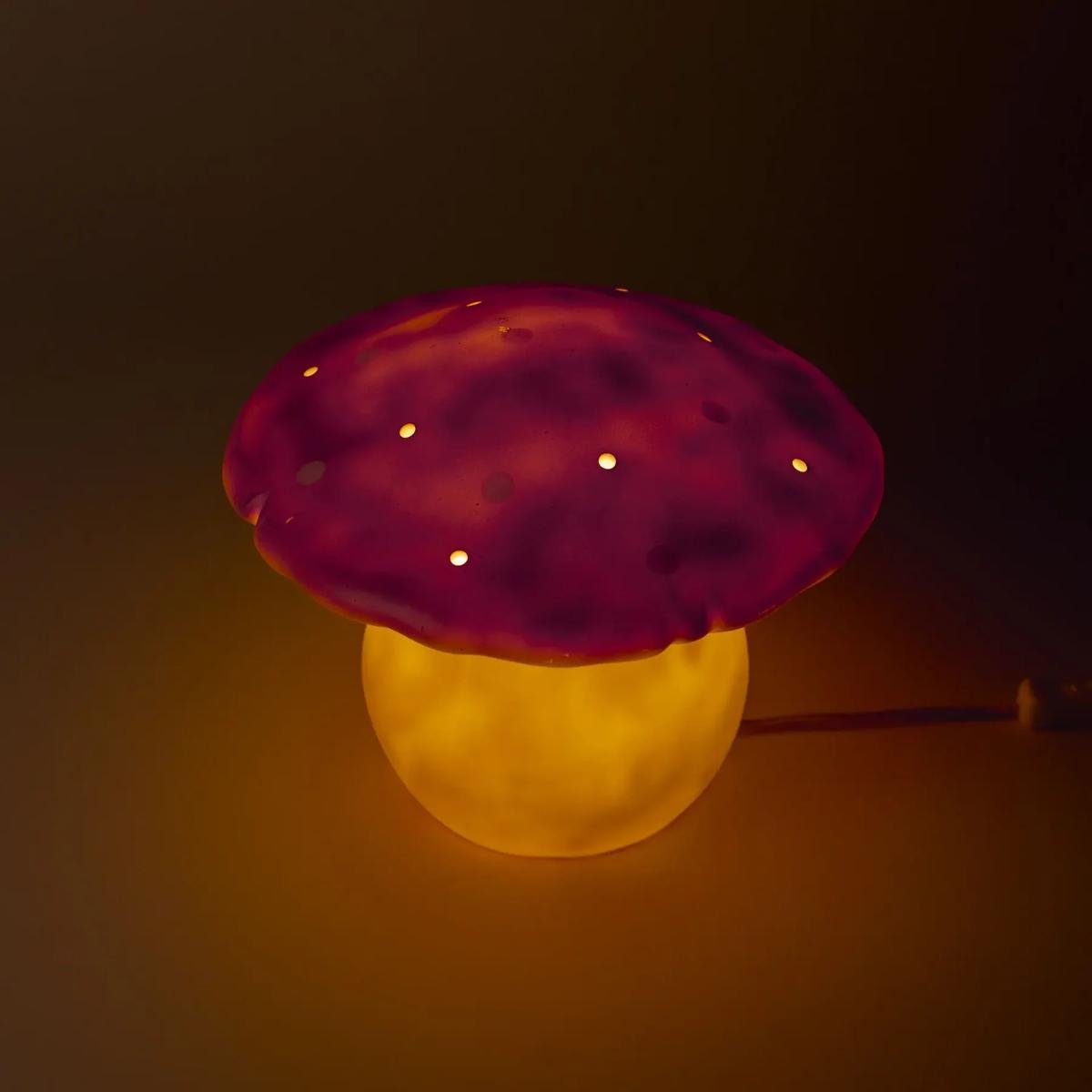 Lampe veilleuse Champignon Mediumrose Egmont toys
