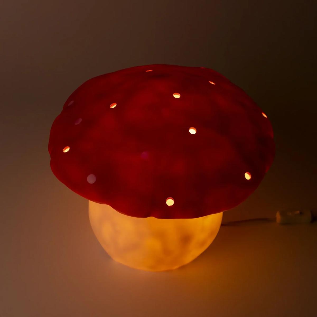 Lampe veilleuse Grand Champignon Rouge Egmont toys