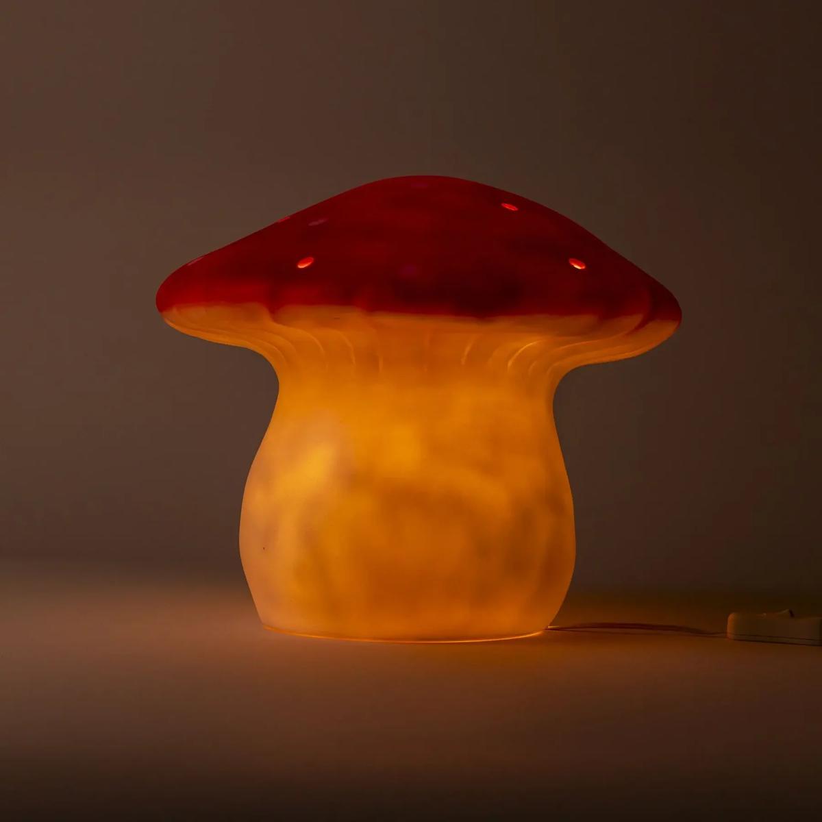 Lampe veilleuse Grand Champignon Rouge Egmont toys