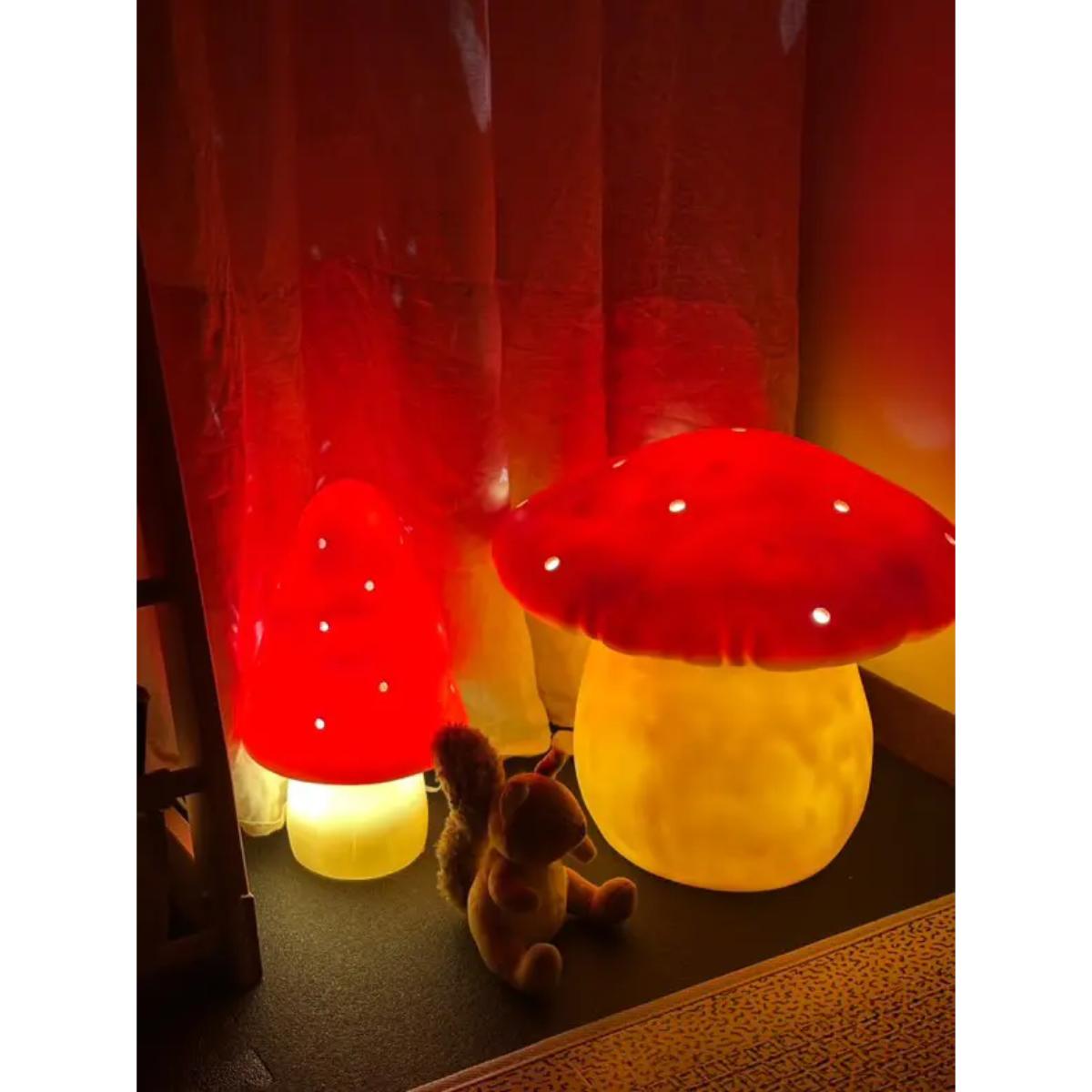 Lampe veilleuse Grand Champignon Rouge Egmont toys