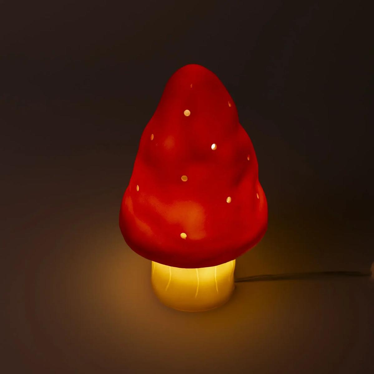Lampe veilleuse Petit Champignon Rouge Egmont toys