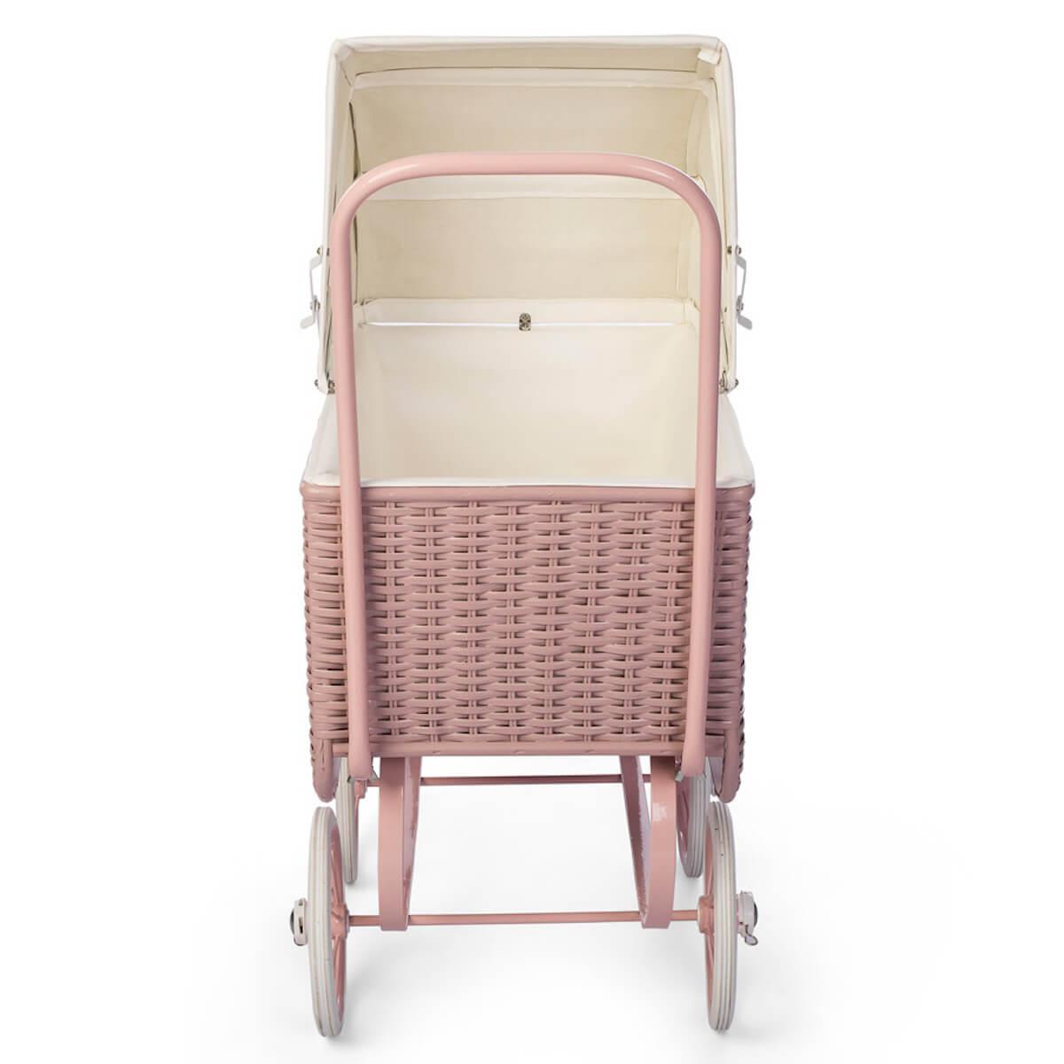 Landau poupée RETRO RATTAN Astrup pram